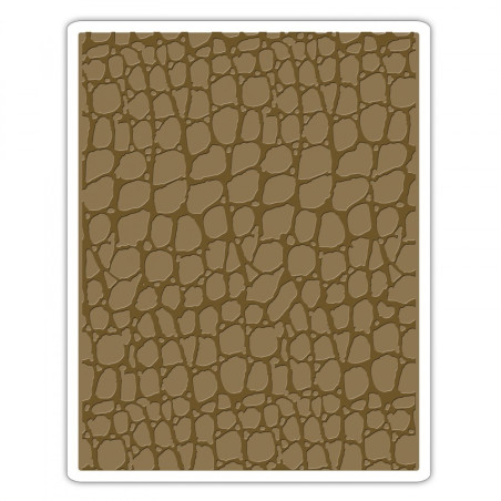 Texture Fades Embossing Folder - Croc 661823