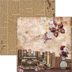 Ciao Bella BOOK LOVERS Paper Pad 20x20cm