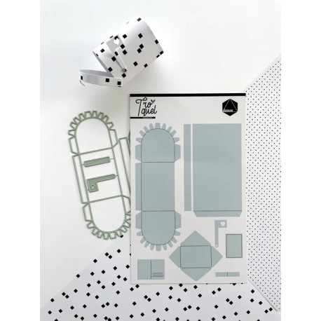 DUNAON Fustella CASSETTA POSTALE 3d