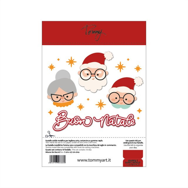 Taglio Carta Goffratura Fai Da Te Fustella Metallo Scrapbooking Natale Fustelle Da Taglio Metallo A Tema Babbo Natale - Per Scrapbooking, Carte Fatte Stampa A Secco Fai Da Te