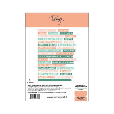 Tommy Fustella Mini banner auguri
