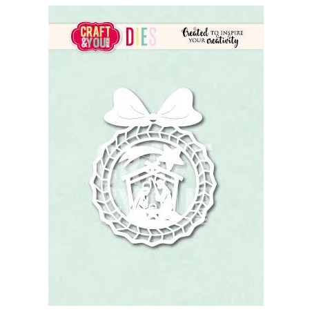 Craft&You Nativity Bauble Dies