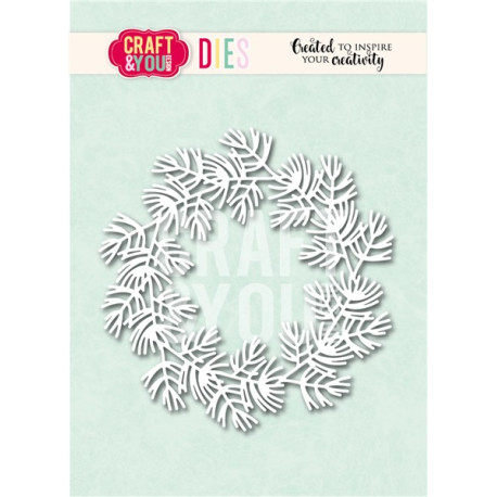 Craft&You Pine Wreath Dies