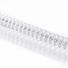 Vaessen Creative Bind Easy - Spirali Metalliche per Rilegatura 1/2' BIANCO E ARGENTO 8pz