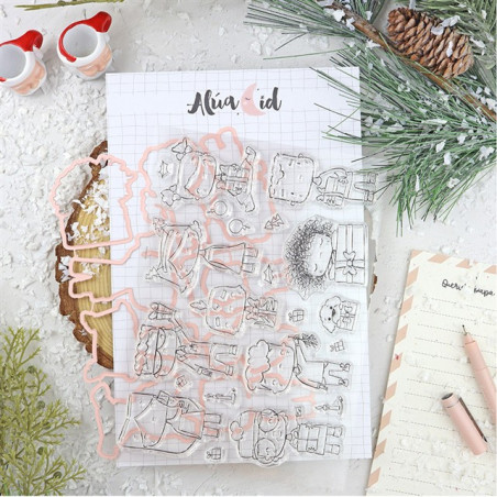 Alua Cid Kalikimaka Stamp & Die set