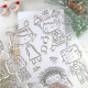 Alua Cid Kalikimaka Clear Stamp