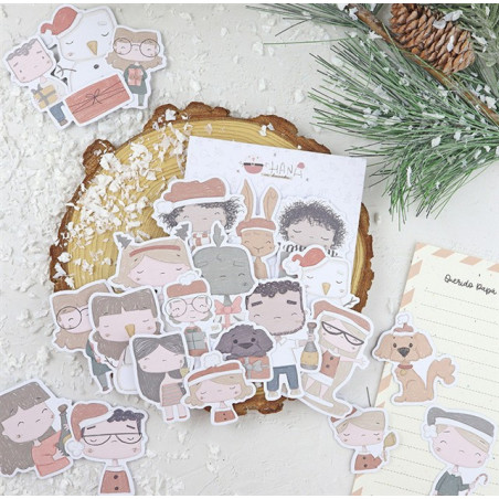 Alua Cid Ohana en Diciembre Die Cuts 100pz
