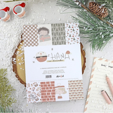 Alua Cid Ohana en diciembre Paper Pad 15x20cm