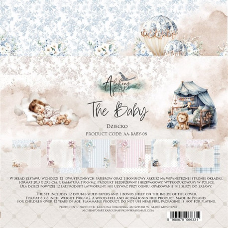 Alchemy of Art THE BABY Collection Set 20x20cm 12fg