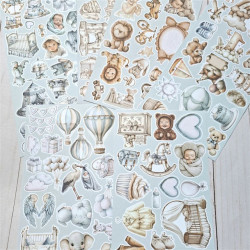 Alchemy of Art THE BABY BOY Extras to Cut 15x30,5cm