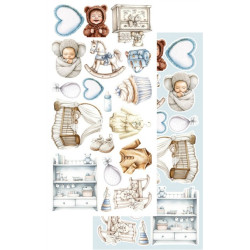 Alchemy of Art THE BABY BOY Extras to Cut 15x30,5cm