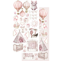 Alchemy of Art THE BABY GIRL Extras to Cut 15x30,5cm