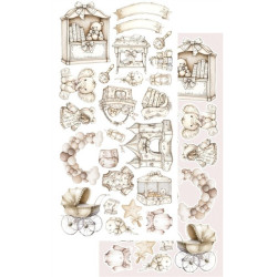 Alchemy of Art THE BABY GIRL Extras to Cut 15x30,5cm
