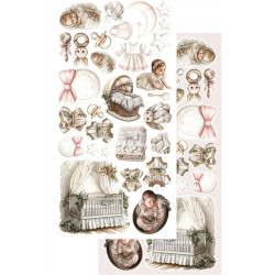 Alchemy of Art THE BABY GIRL Extras to Cut 15x30,5cm