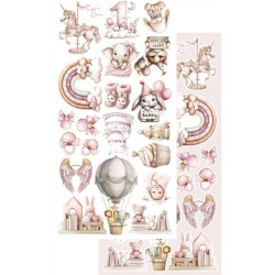 Alchemy of Art THE BABY GIRL Extras to Cut 15x30,5cm