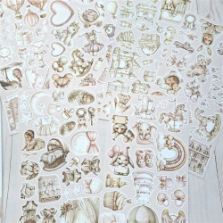 Alchemy of Art THE BABY GIRL Extras to Cut 15x30,5cm
