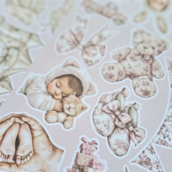 Alchemy of Art THE BABY GIRL Extras to Cut 15x30,5cm