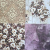 Craft o' Clock Plum And Caramel Paper Collection Set 30x30cm 6fg