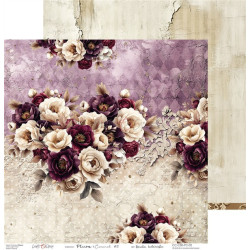 Craft o' Clock Plum And Caramel Paper Collection Set 30x30cm 6fg