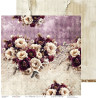 Craft o' Clock Plum And Caramel Paper Collection Set 30x30cm 6fg