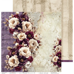 Craft o' Clock Plum And Caramel Paper Collection Set 30x30cm 6fg