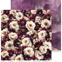 Craft o' Clock Plum And Caramel Paper Collection Set 30x30cm 6fg