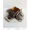 Craft o' Clock Plum And Caramel Paper COLLECTION and BASIC designs Set 20x20cm 24fg