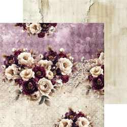 Craft o' Clock Plum And Caramel Paper COLLECTION and BASIC designs Set 20x20cm 24fg