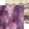 Craft o' Clock Plum And Caramel Paper COLLECTION and BASIC designs Set 20x20cm 24fg