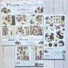 Craft o' Clock Plum And Caramel Paper COLLECTION and BASIC designs Set 20x20cm 24fg