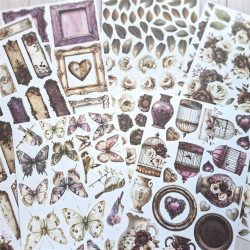 Craft o' Clock Plum And Caramel Extras to Cut - Flowers & More 15,75x30,5cm