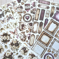 Craft o' Clock Plum And Caramel Extras to Cut - Flowers & More 15,75x30,5cm