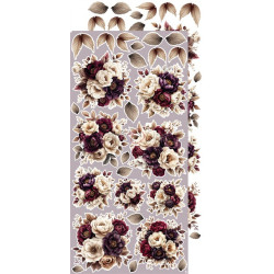 Craft o' Clock Plum And Caramel Extras to Cut - Flowers & More 15,75x30,5cm