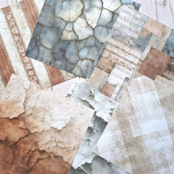 Craft o' Clock Timeless Grace Paper COLLECTION and BASIC designs Set 20x20cm 24fg