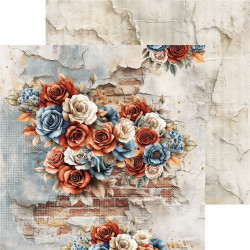 Craft o' Clock Timeless Grace Paper COLLECTION and BASIC designs Set 20x20cm 24fg