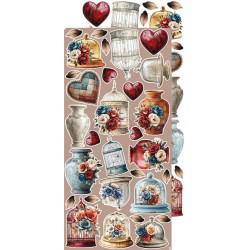 Craft o' Clock Timeless Grace Extras to Cut MIX 15,75x30,5cm