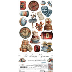 Craft o' Clock Timeless Grace Extras to Cut MIX 15,75x30,5cm