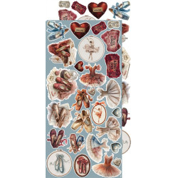 Craft o' Clock Timeless Grace Extras to Cut MIX 15,75x30,5cm
