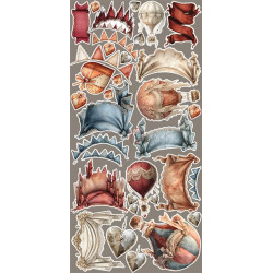 Craft o' Clock Timeless Grace Extras to Cut MIX 15,75x30,5cm