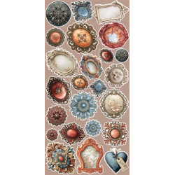 Craft o' Clock Timeless Grace Extras to Cut MIX 15,75x30,5cm
