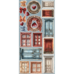 Craft o' Clock Timeless Grace Extras to Cut MIX 15,75x30,5cm