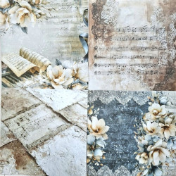 Craft o' Clock Melody Of My Soul Paper Collection Set 30x30cm 6fg