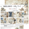 Craft o' Clock Melody Of My Soul Paper Collection Set 30x30cm 6fg