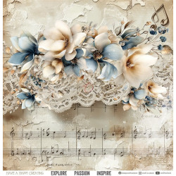 Craft o' Clock Melody Of My Soul Paper Collection Set 30x30cm 6fg