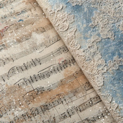 Craft o' Clock Melody Of My Soul BASIC PAPER Set 20x20cm 24fg