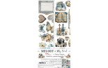 Craft o' Clock Melody Of My Soul Extras to Cut MIX 15,75x30,5cm