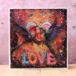 AALL & Create Rainbow Romance Washi Tape 123 Layer-It-Up