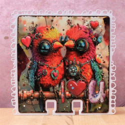 AALL & Create Techno-Tweet Washi Tape 124 Layer-It-Up