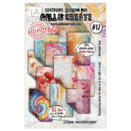 Aall & Create Starlight Zing A5 Paper Pad 17