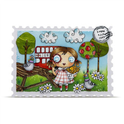AALL & Create Stamp Set A7 1323 Camden Flower Market